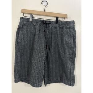 Vtg 90s Gramicci Short Striped L Elastic Hiking Rock Climbing Outdoor Gorpcore